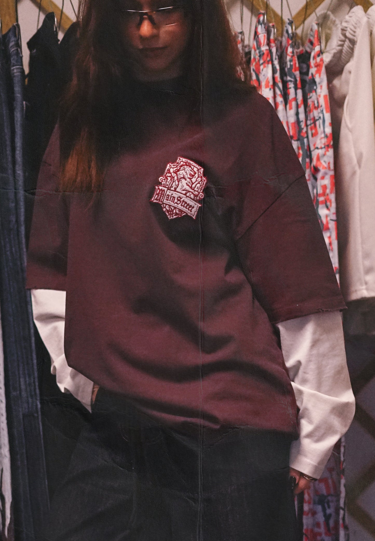 Longsleeve Gryffindor w/ Embroidered Patch