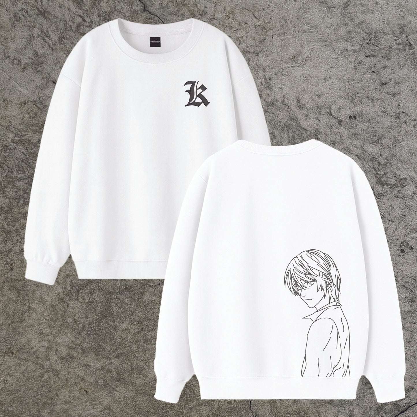 Sweatshirt Crewneck Embroidery Kira