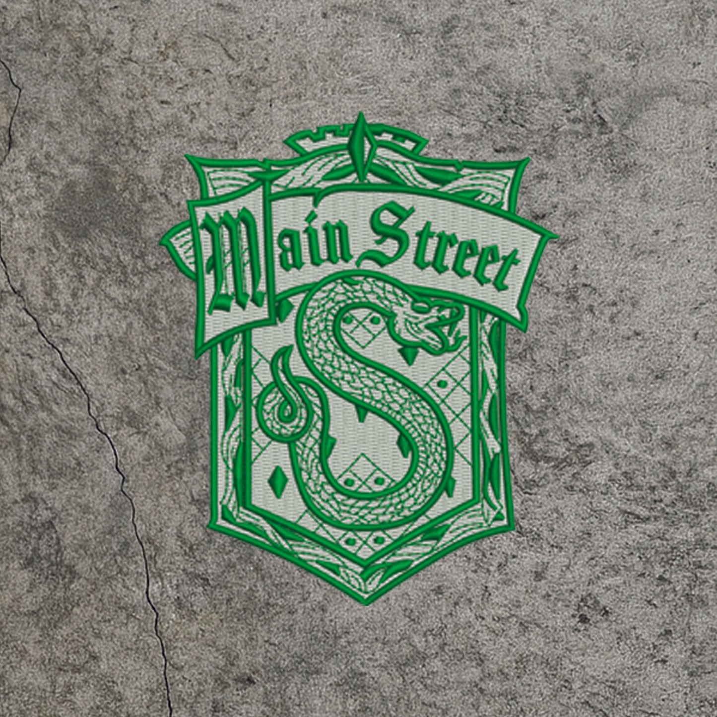 Serpeverde Embroidered Patch