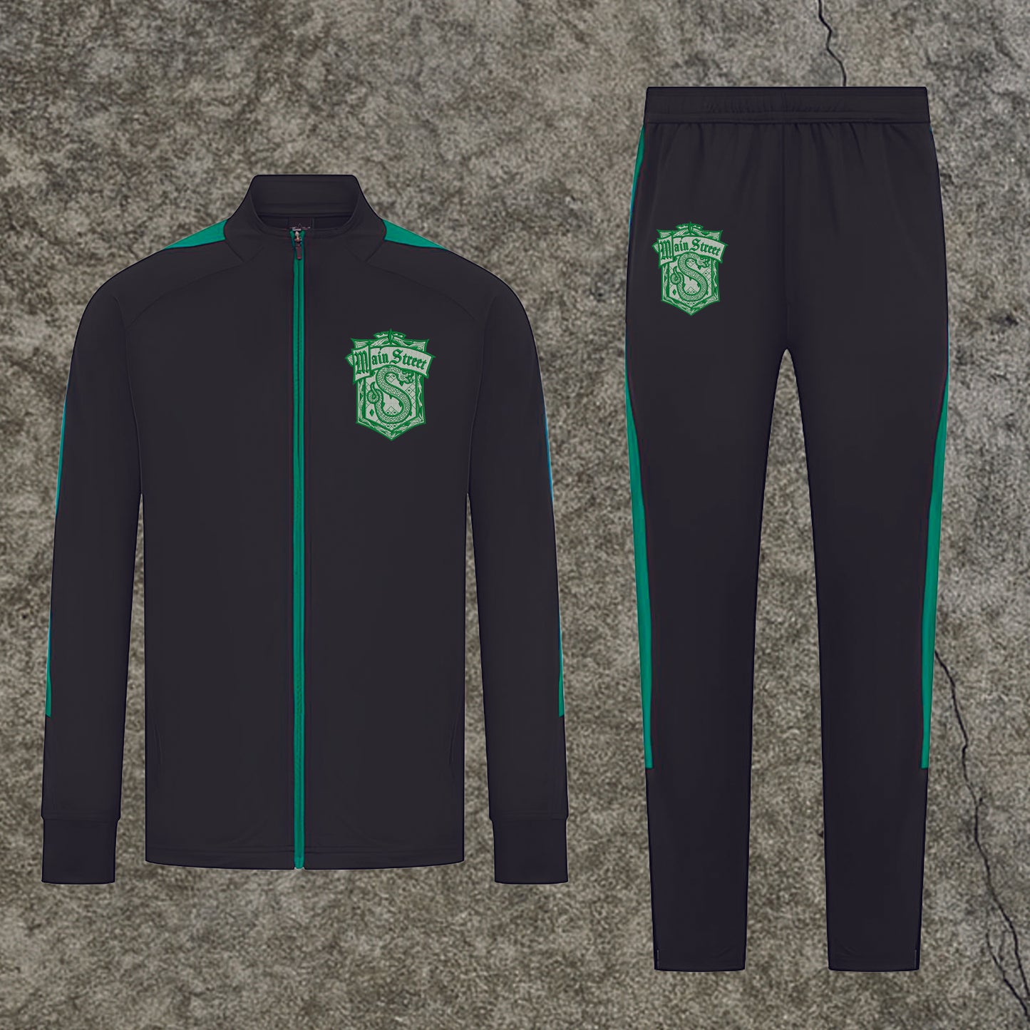 Completo Tuta Tracksuit Serpeverde w/ Embroidered Patch