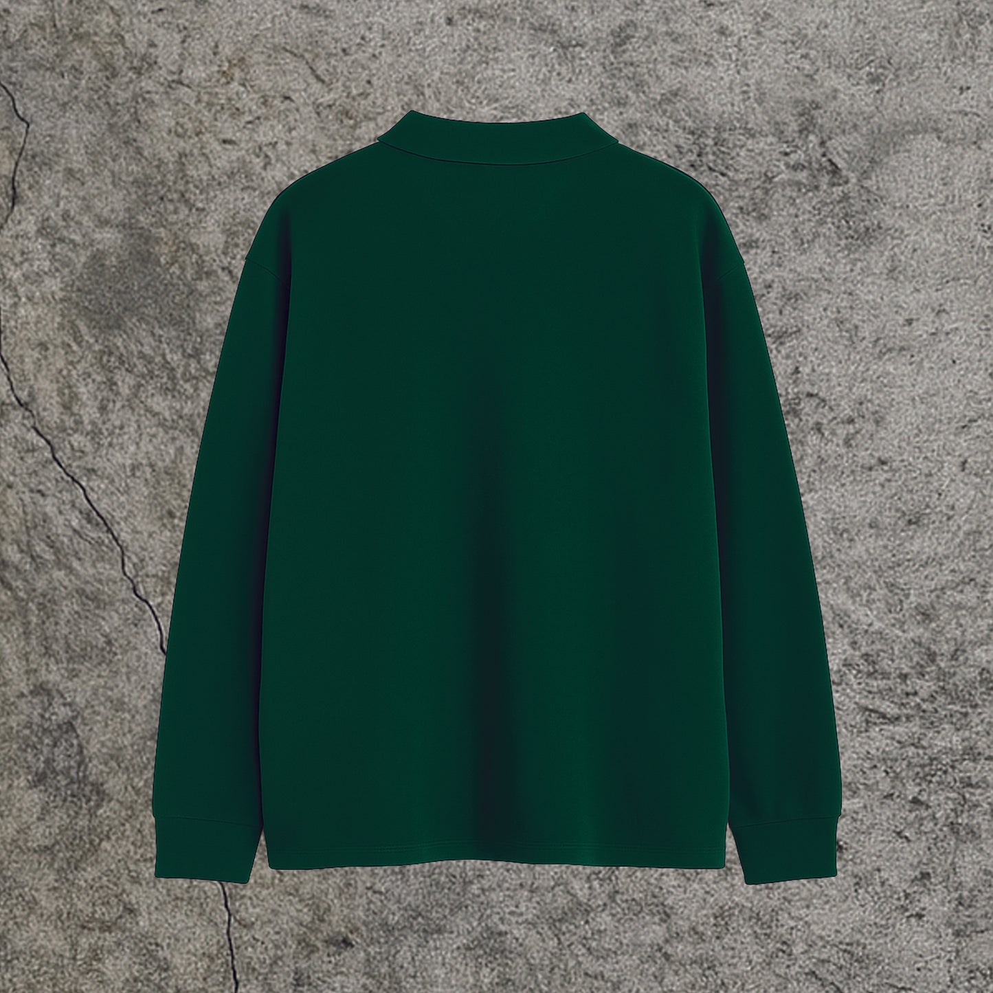 Polo Maniche Lunghe Serpeverde w/ Embroidered Patch