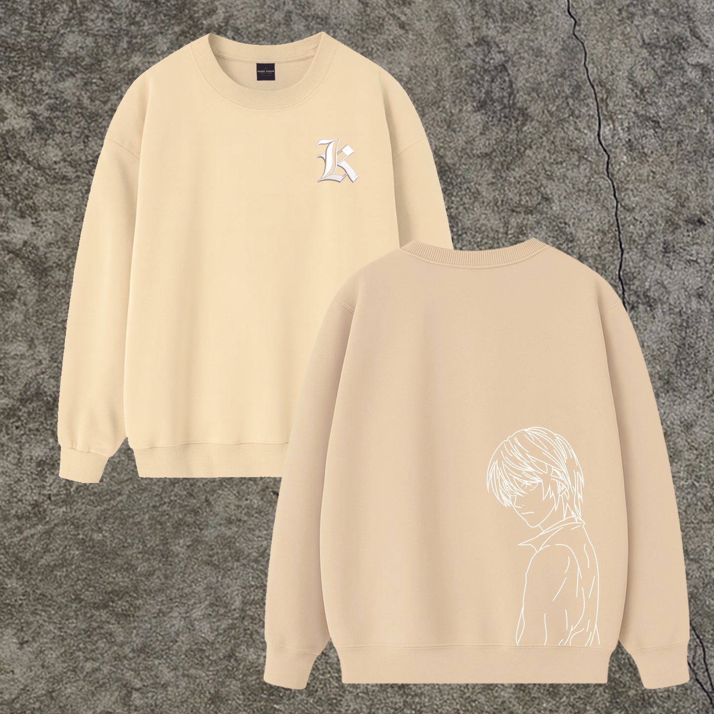 Sweatshirt Crewneck Embroidery Kira