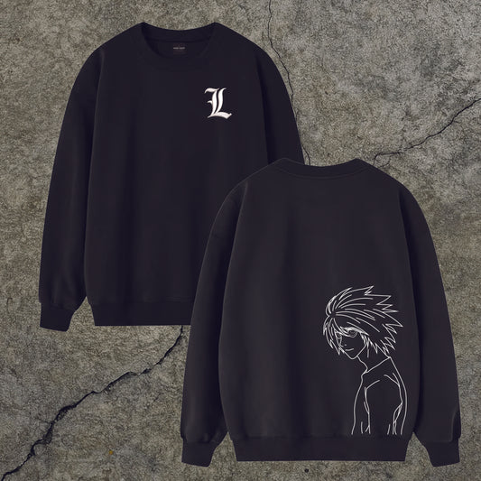 Sweatshirt Crewneck Embroidery L