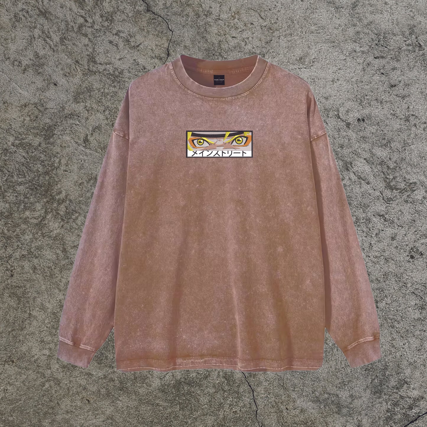 Longsleeve Naruto w/ Embroidered Patch