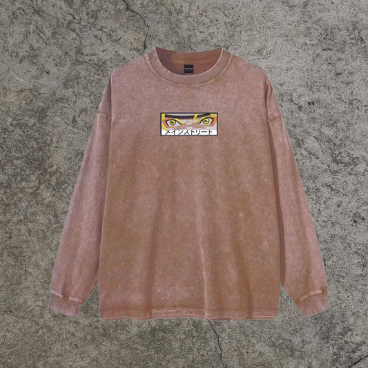 Longsleeve Naruto w/ Embroidered Patch