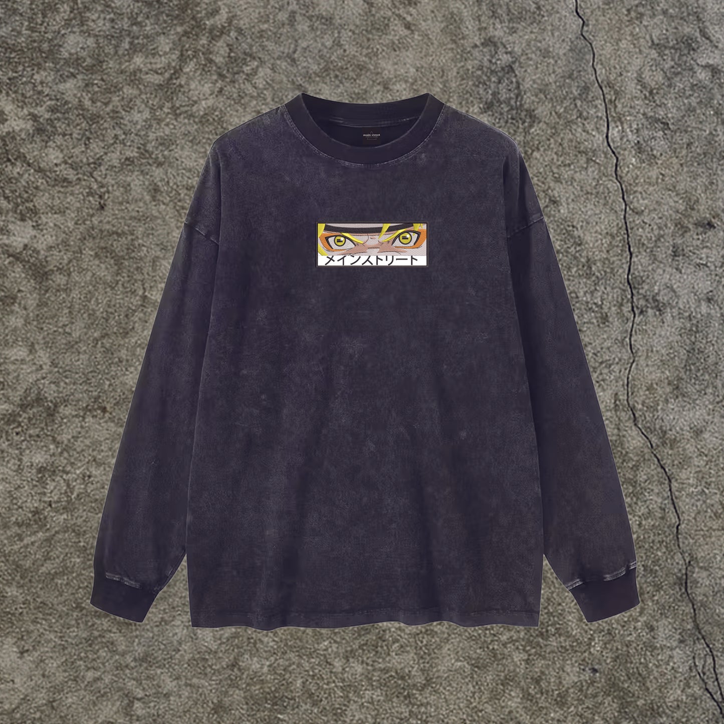 Longsleeve Naruto w/ Embroidered Patch