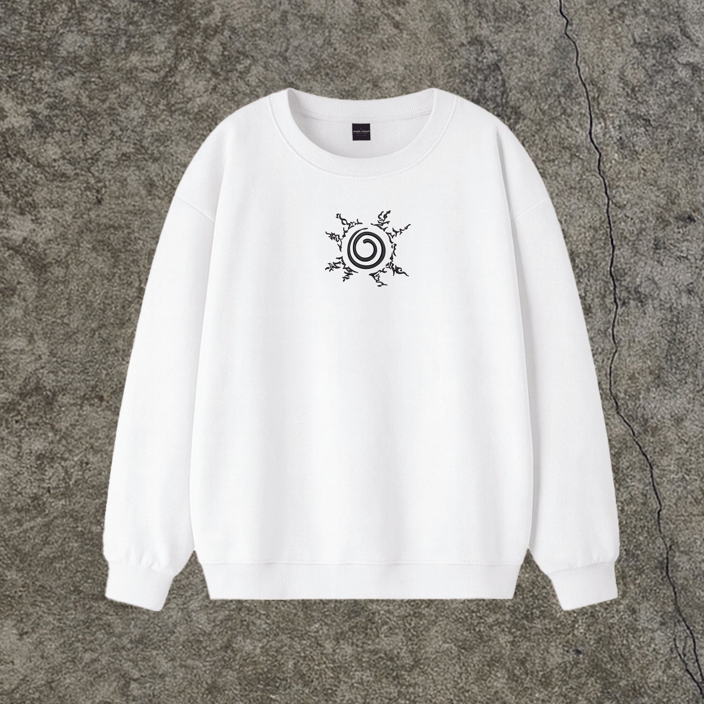 Sweatshirt Crewneck Embroidery Naruto
