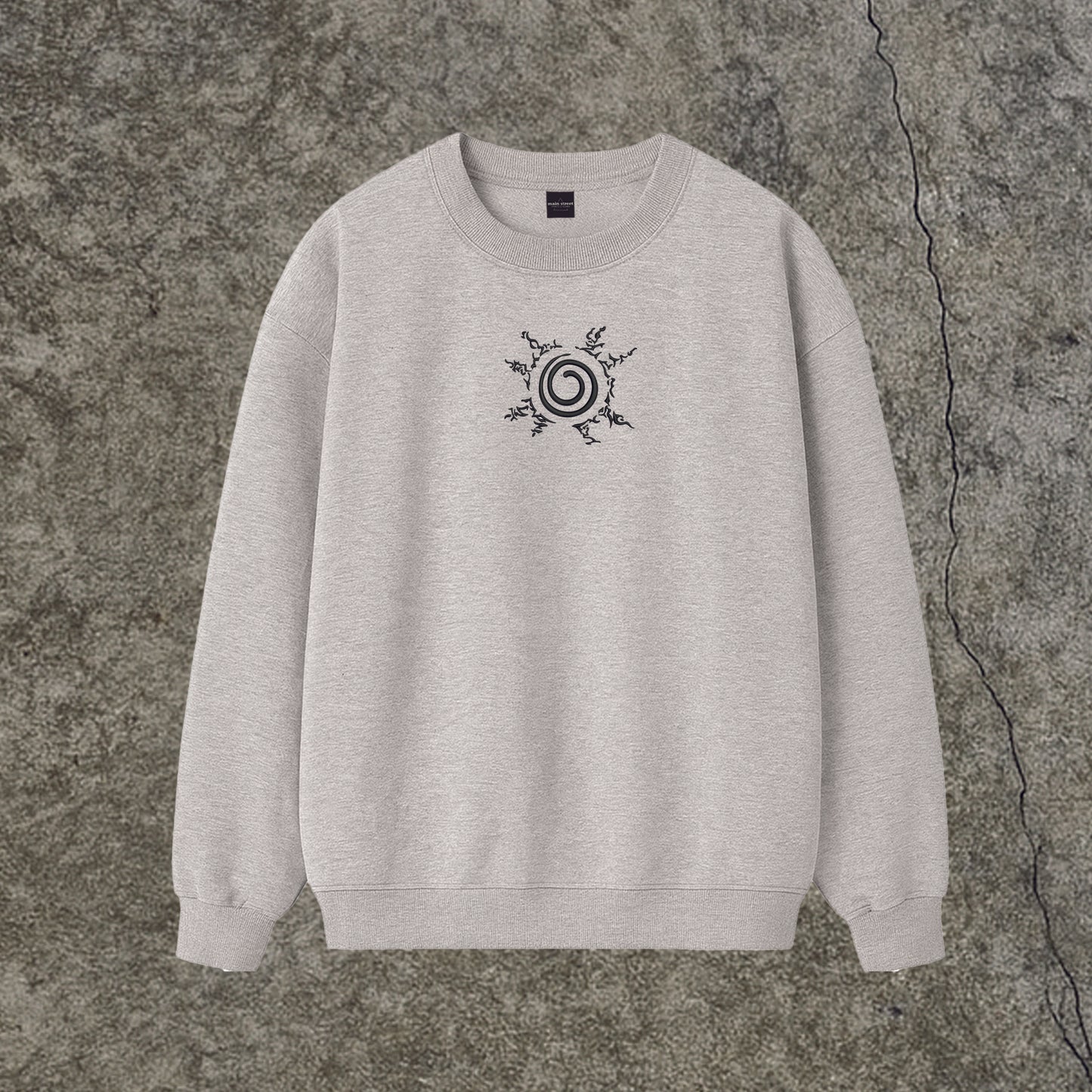 Sweatshirt Crewneck Embroidery Naruto