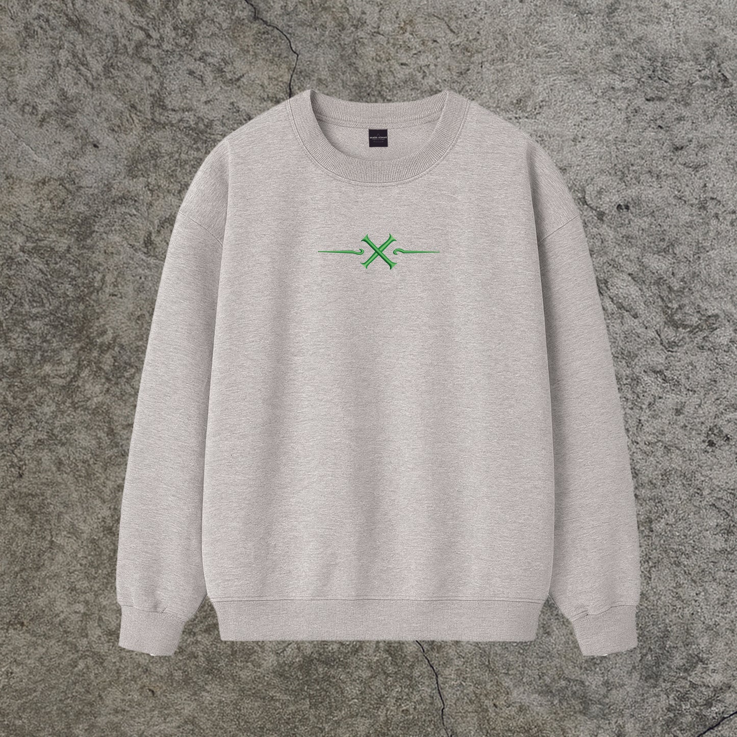 Sweatshirt Crewneck Embroidery Neji