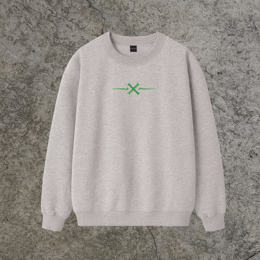 Sweatshirt Crewneck Embroidery Neji