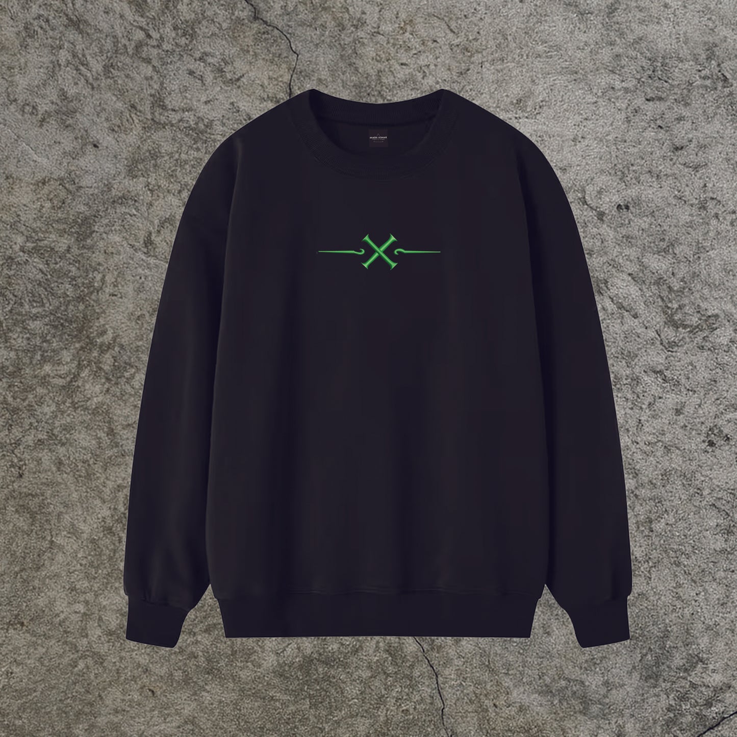 Sweatshirt Crewneck Embroidery Neji