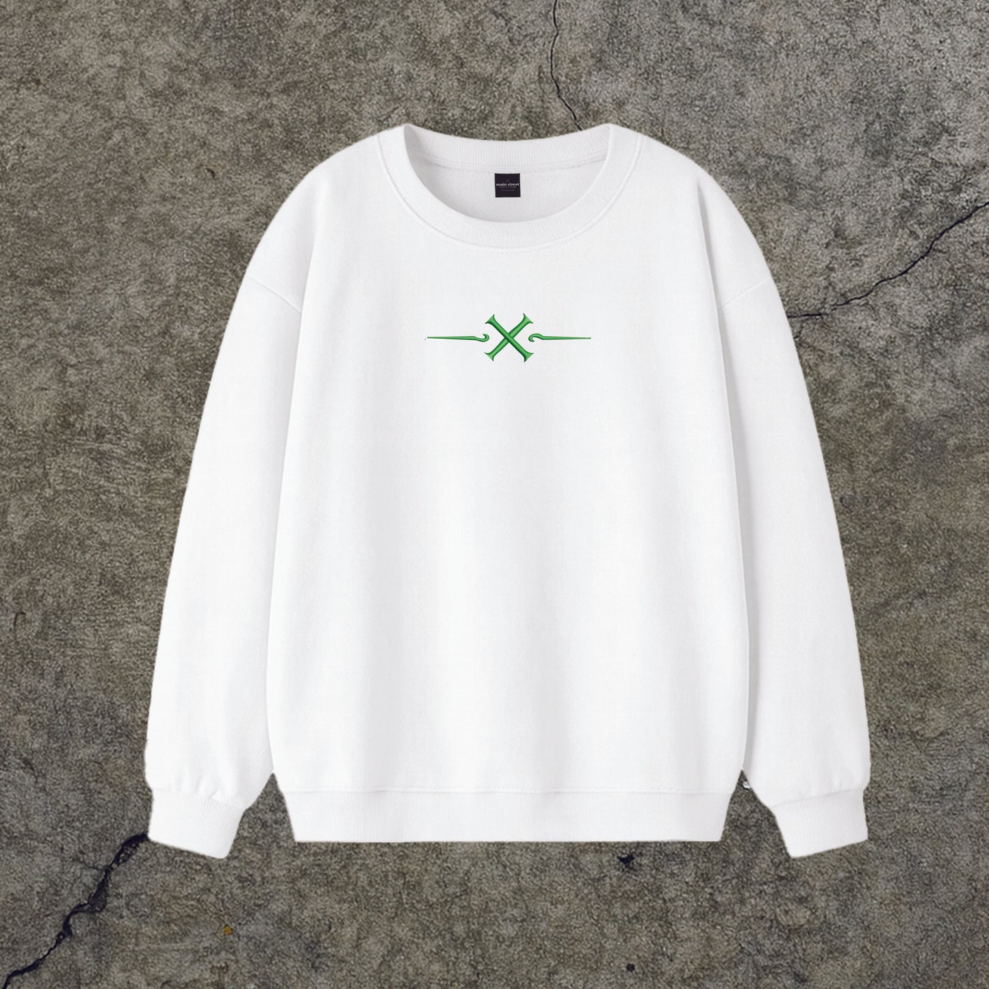 Sweatshirt Crewneck Embroidery Neji