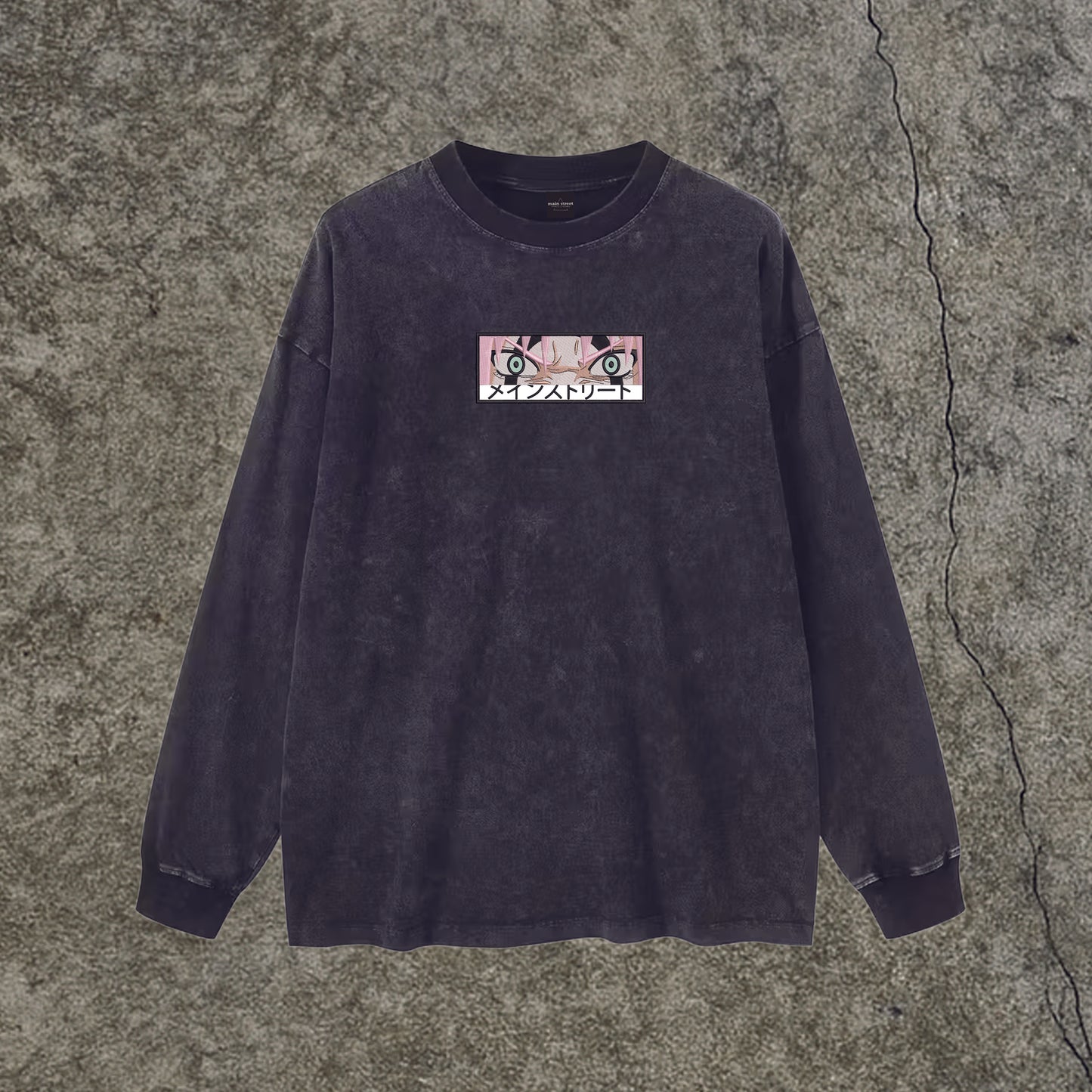 Longsleeve Sakura w/ Embroidered Patch