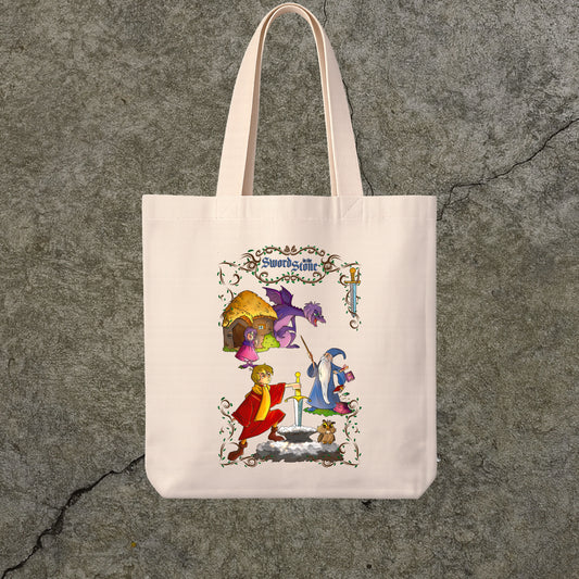 Shopping Bag Spada Nella Roccia