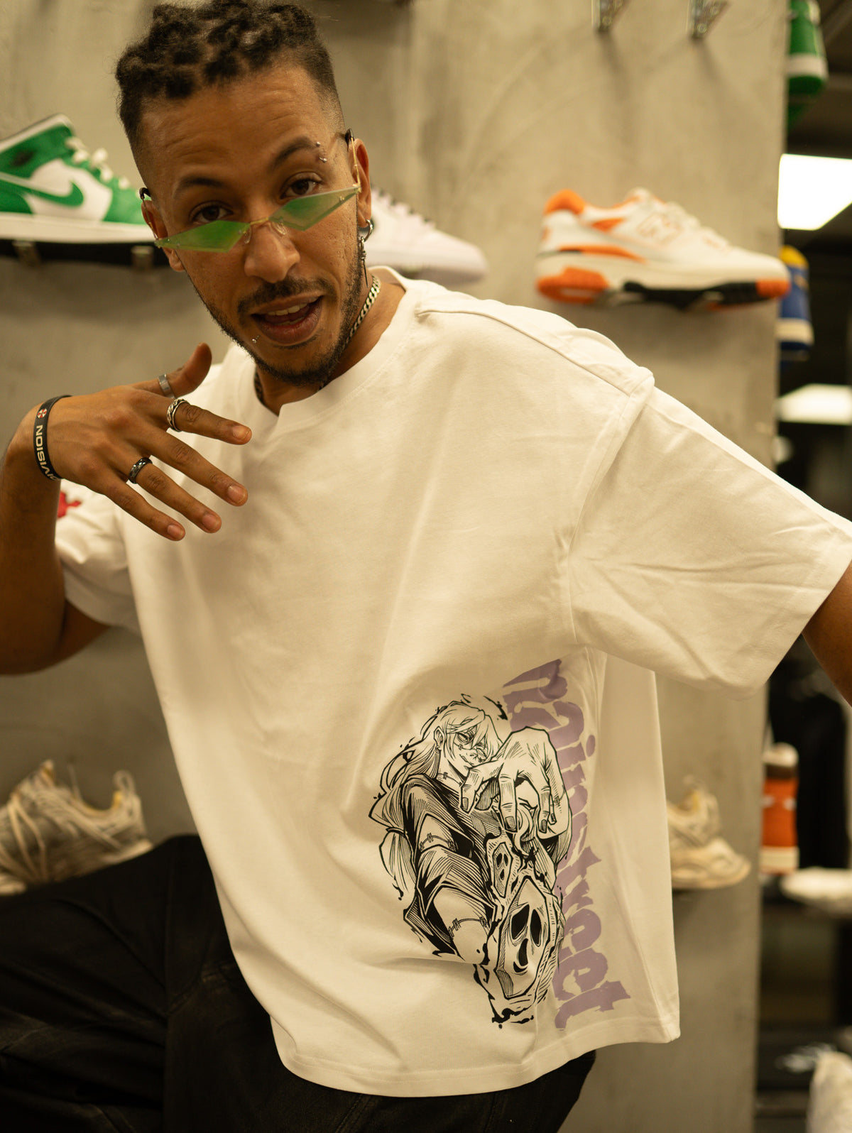 T-Shirt Crop Mahito