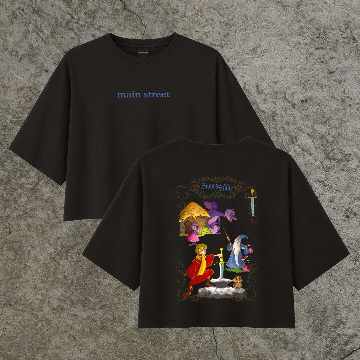 T-Shirt Donna Spada nella Roccia