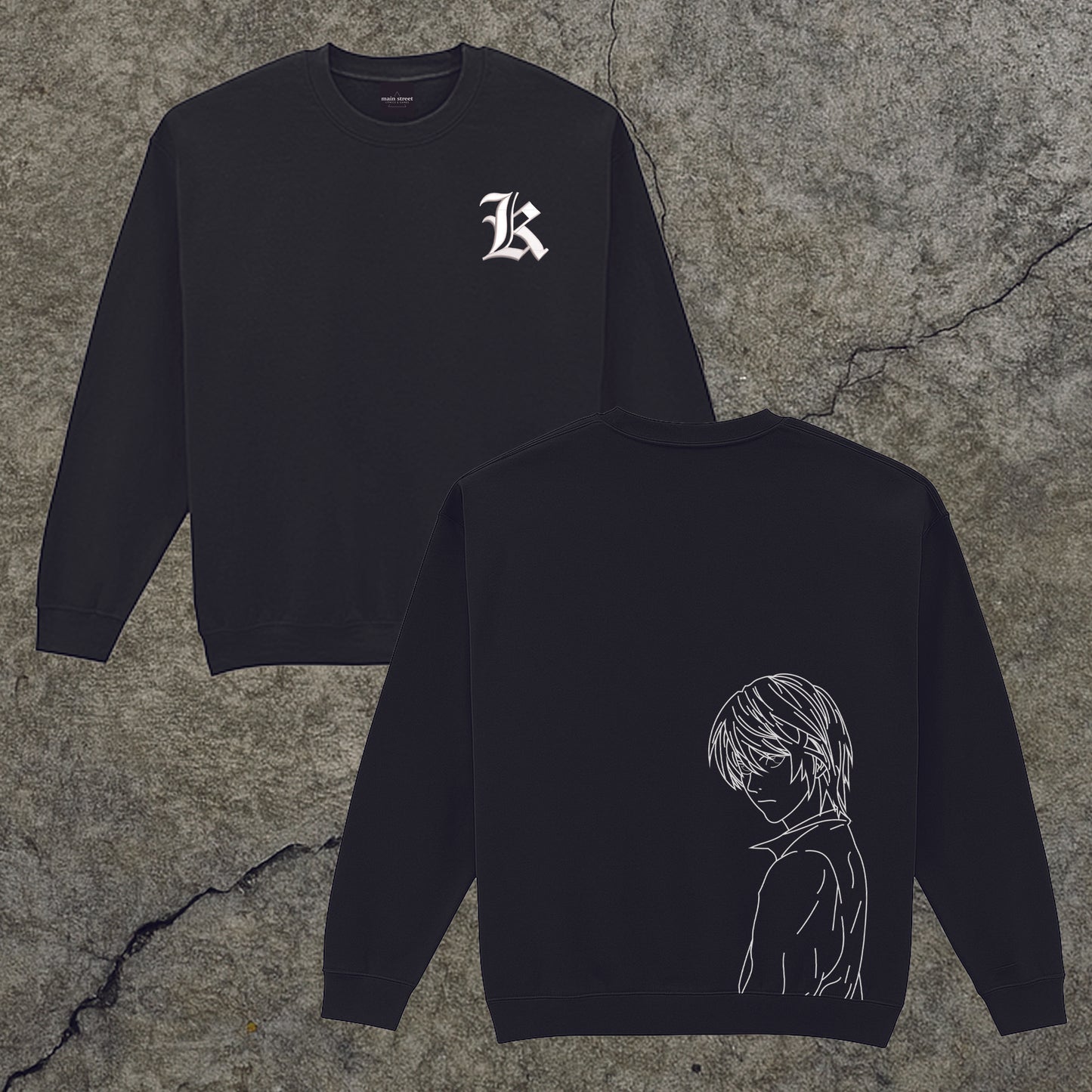 Sweatshirt Crewneck Embroidered Kira