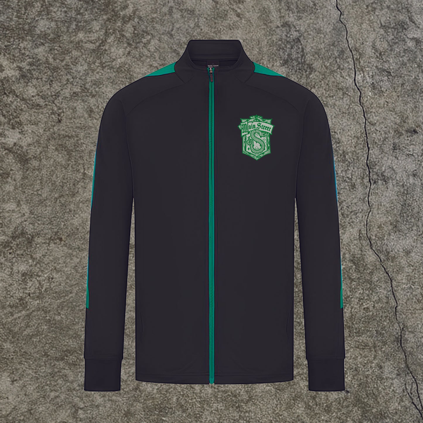 Tracksuit Top Serpeverde w/ Embroidered Patch