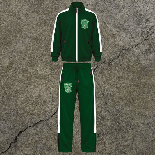 Slytherin Tracksuit Complete with Embroidered Patch