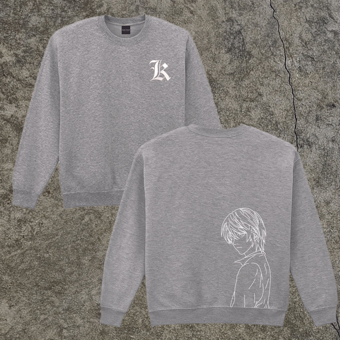Sweatshirt Crewneck Embroidered Kira