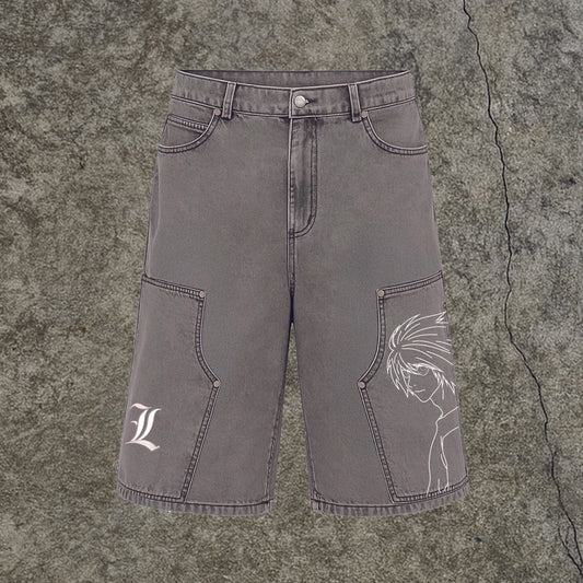 Embroidered Shorts L