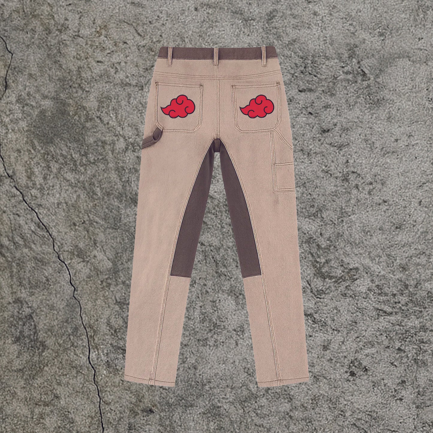 Jeans Denim Akatsuki w/ Embroidered Patch