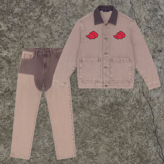 Completo Denim Akatsuki w/ Embroidered Patch