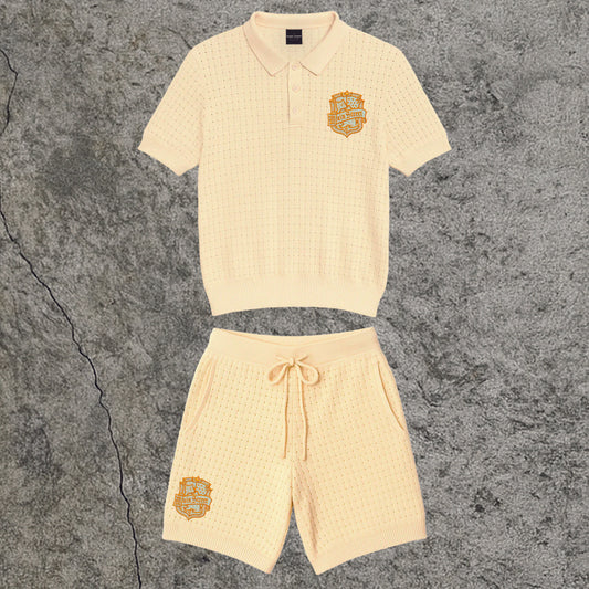 Completo Polo Tassorosso w/ Embroidered Patch