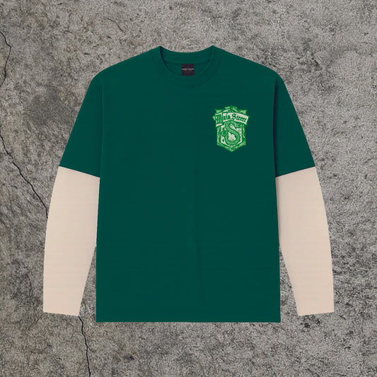 Longsleeve Serpeverde w/ Embroidered Patch