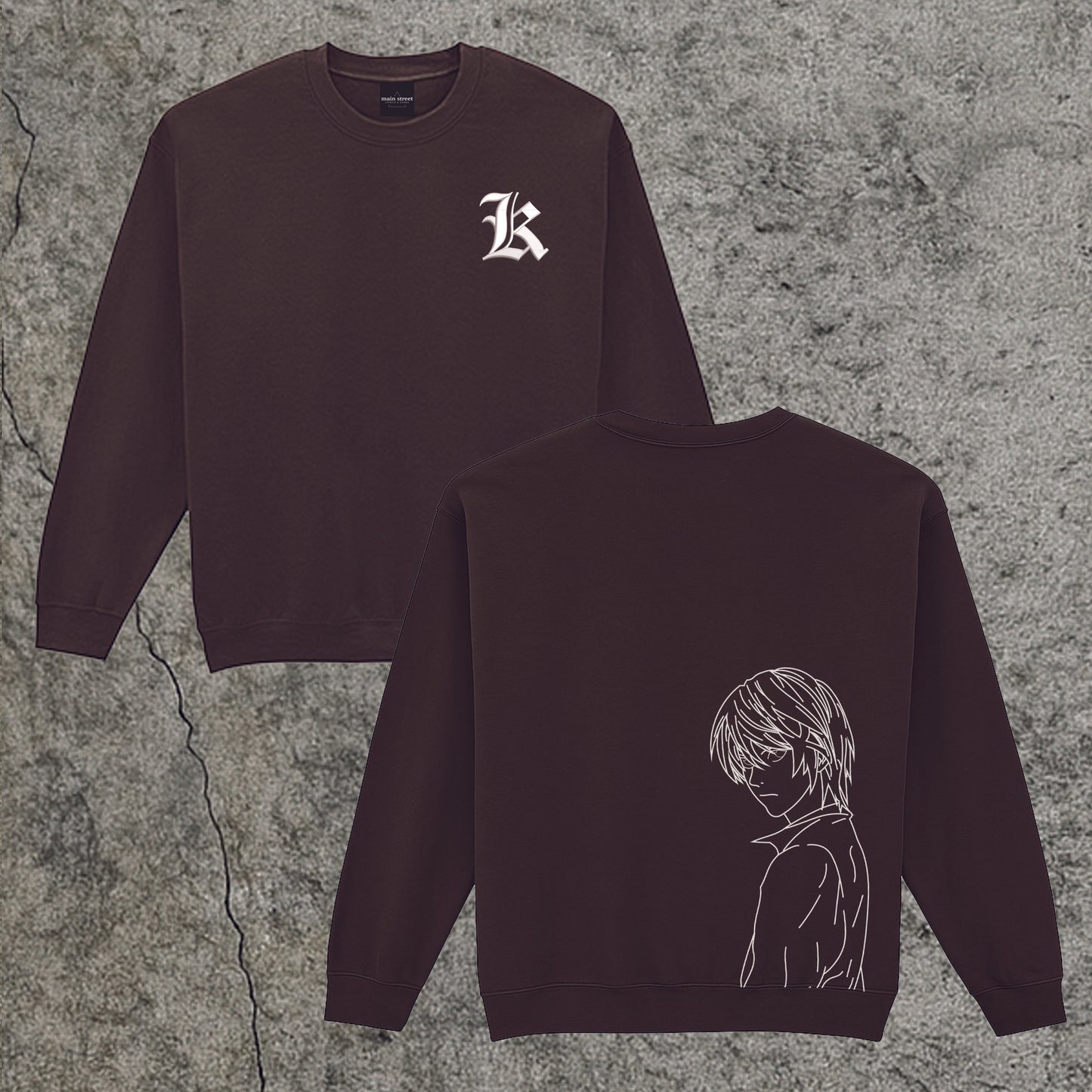Sweatshirt Crewneck Embroidered Kira
