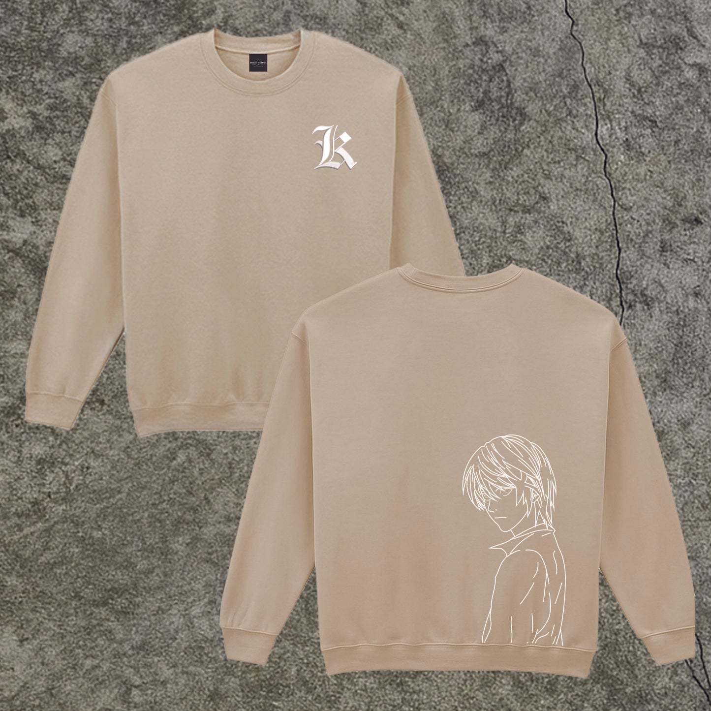 Sweatshirt Crewneck Embroidered Kira