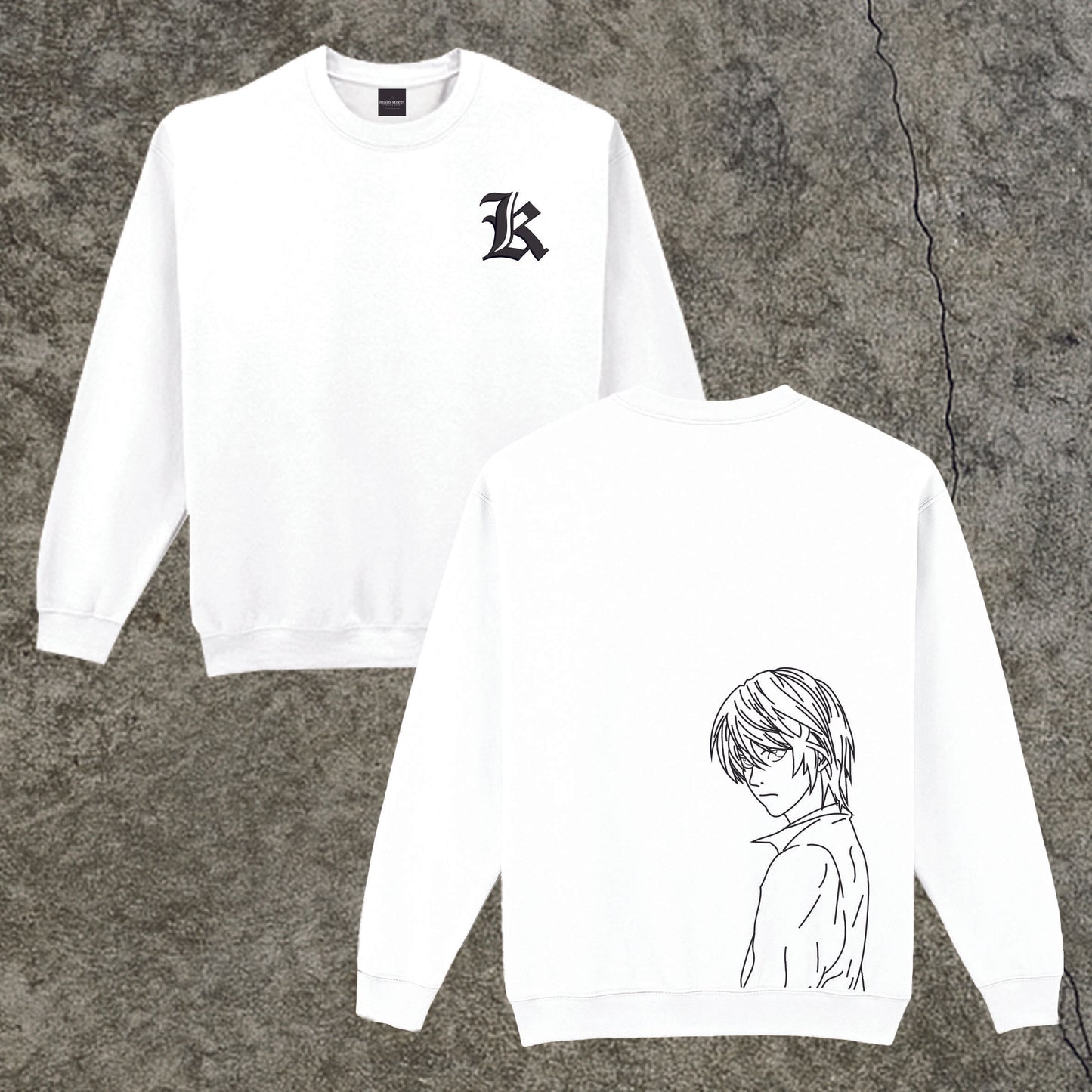 Sweatshirt Crewneck Embroidered Kira