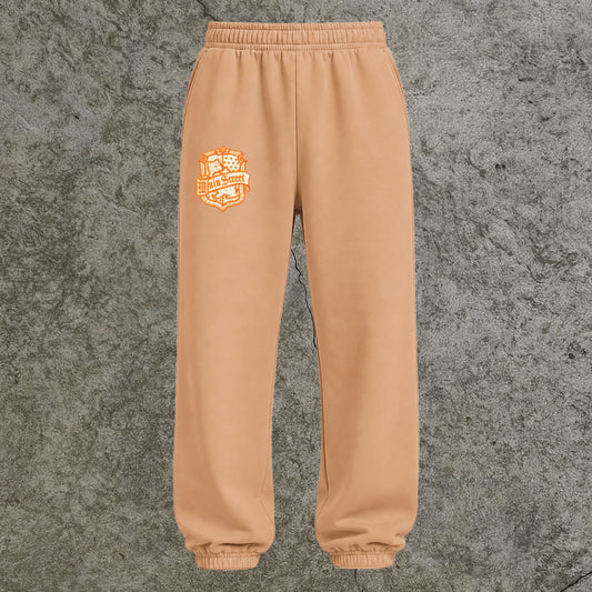 Pantalone Tassorosso w/ Embroidered Patch