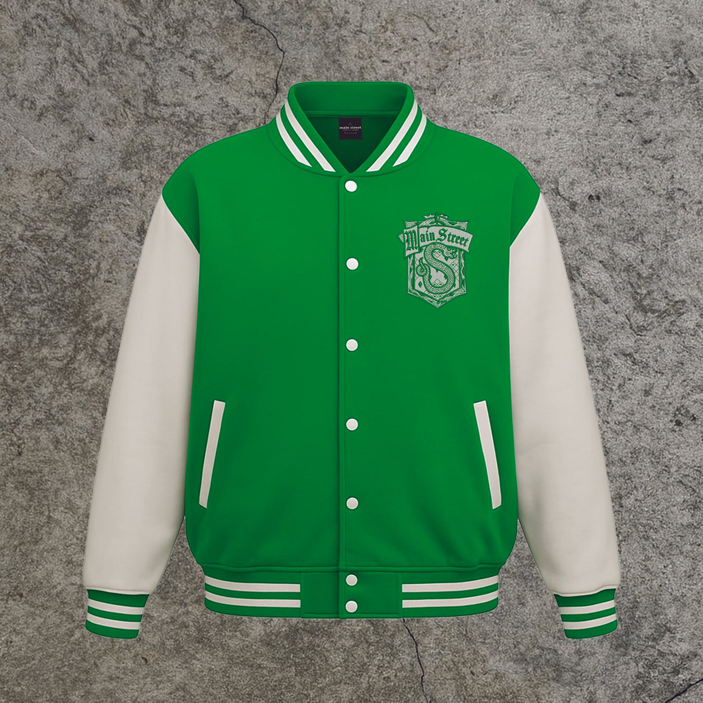 Varsity Jacket Serpeverde w/ Embroidered Patch